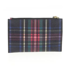 J. Crew Bags - NWT J. Crew Stewart Plaid Leather Clutch J. Crew Bags - NWT J. Crew Stewart Plaid Leather Clutch